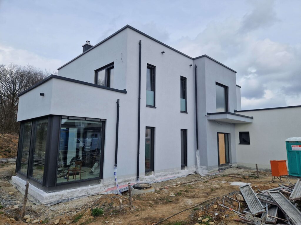exklusive fassade betonoptik wuerzburg maler fokin